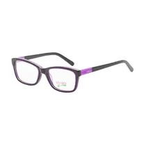 Armação para Óculos de Grau Visard A0123 C10 Tam. 53-18-135MM - Preto/Roxo