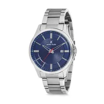 Relógio Analógico Masculino Daniel Klein Premium DK12229-3 - Prata e Azul