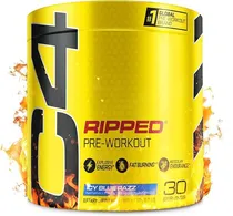 *Cellucor C4 Ripped Icy Blue Razz * 30 Service 2541