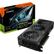 Placa de Vídeo Gigabyte Geforce RTX 4070 Super Eagle Oc 12 GB GDDR6X (GV-N407SEAGLE OC-12GD) - Preto