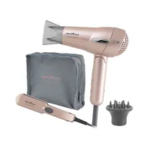 Britania Kit Travel Secador + Alisador 1200W Bivolt