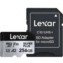 Lexar Memoria Micro SD Silver Plus 256GB 150MB/s  Lexar Memor...