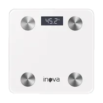 Balança Digital Inova BL-203 para Peso Corporal Suporta Até 180KG - Branco