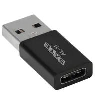 Adaptador USB-A para USB-C Satellite AL-11 - Preto