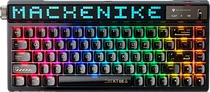 Teclado Gaming Machenike KT68 Pro Smart Screen (Inglês Sem Fio) Switch Brown