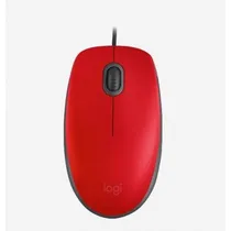Mouse USB Logitech M110 Vermelho 910-006755