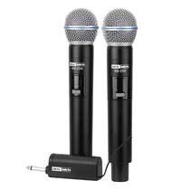 BLG Microfono Inalambrico BG-258 2MIC Negro