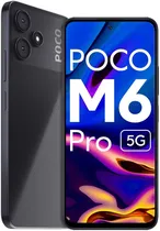 Smartphone Xiaomi Poco M6 Pro 5G Dual Sim 6.79" 8GB/256GB Black (India)
