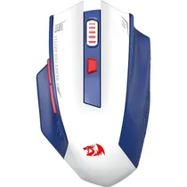 Redragon Mouse M994WBR Woki 26000DPI Blanco/Lila