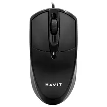Mouse Havit MS4217 Optico USB - Preto