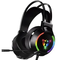 Headset Gaming Satellite AE-304 com USB para PC - Preto