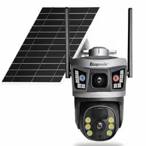 Câmera IP Ecopower EP-C081 4MP/4G/Wi-Fi/Solar  Câmera IP E...