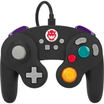 Controle Powera Estilo Gamecube PWA-A-08691 para Nintendo Switch - Bowser