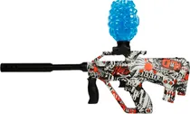 Rifle Aug Assault Electric High Speed Shooting Hidrogel - CZ09-5 Red Skull