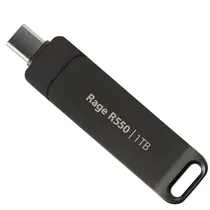 Patriot Pendrive Rage R550 Tipo-C/A 9FE00149-PE1TR550DSAD 1TB