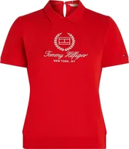 Camisa Polo Tommy Hilfiger WW0WW41760 XND - Feminina