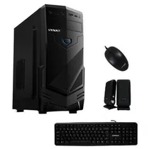 Kit Gabinete Sate K761 Negro c/ Mouse/Tec/Speak Español