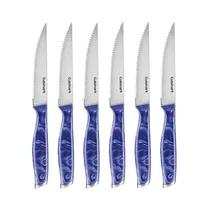 Jogo de Facas Cuisinart C77MB-6PSKB Marmoreada Azul - 6 Peças