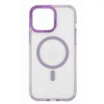Capa Cisen Magnetico para iPhone 16 Pro Max - Fuchsia Transparent