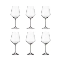 Set de Copas para Vino Bohemia Lida 580ML 6 Piezas