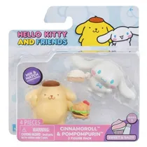 Jazwares Hello Kitty And Friends Pompompurin & Cinnamorol 51639