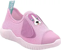 Tenis Infantil Pé com Pé 38353-601 - Rosa