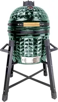 Churrasqueira de Cerâmica Auplex Kamado Ceramic Grill 15" - Verde