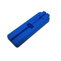 F. Gabarito para Conector Rapido Splitter Blade SC Azul