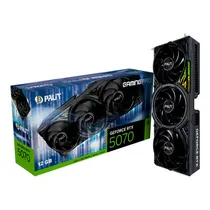 Placa de Video Palit Gamingpro 12GB Nvidia Geforce RTX5070 GDDR7 NE75070019K9-GB20 192BITS 2325MHZ, 1XHDMI, 3XDISPLAYPORT
