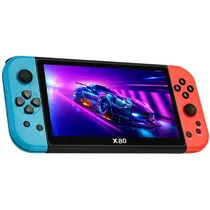 Console Portátil Game X80 7" 16GB - Blue/Red