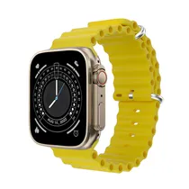 Smartwatch Luo LU-W8 Smart W8 Ultra Dourado