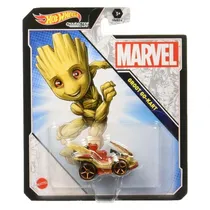 Car Hot Wheels Marvel Blockbuster Groot Go-Kart 3932