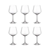 Set de Copas para Vino Bohemia Strix 600ML 6 Piezas