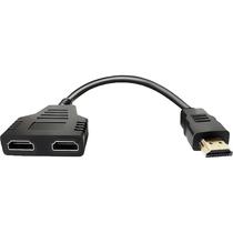 Cabo Adaptador HDMI Macho A 2 HDMI Hembra - Preto