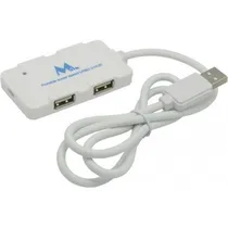 Hub USB Mtek HB-8102W 4 Portas 2.0 White