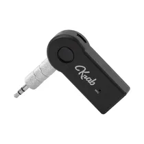Adaptador de Áudio Krab KBRA35 / Jack 3.5MM / Bluetooth - Preto