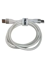 USB Tipo c/Tipo C VD02 60W 1.2M Branco Vezr