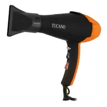 Secador de Cabelo Tucano TC-9090 / 8600W / 2 Temperaturas / 2 Velocidades / 110V ~ 50/ 60HZ - Preto/ Laranja
