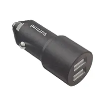 Cargador Vehicular Philips DLP3521NB/70 12W 2 USB-A Black