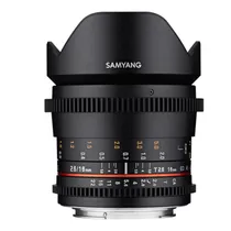 Lente Cine Samyang Sony VDSLR 16MM T/2.6 e FF