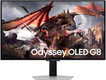 Monitor Samsung Gaming 32" Odyssey Oled G8 LS32DG802SNXZA 3MS/ 240HZ/ Uhd/ HDMI/ DP
