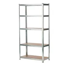 Rack de 5 Estantes Metal + Madera Decoteam DMO-033
