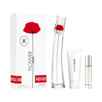 Kit Perfume Kenzo Flower Edp 50ML + 10ML + Body Lotion