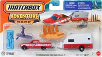 Carrinho 61 Ford Ranchero/MBX Travel Trailer II Matchbox Mattel - H1235/JCN11
