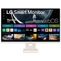 Monitor LG 27SR50F-W Smart 27" Full HD Ips - Branco
