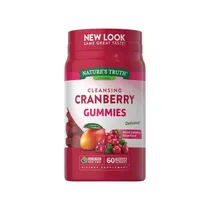Vitaminas Nature's Truth Cleansing Cranberry Gummies 60 Cápsulas