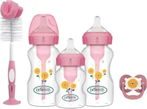 DR. Brown's Set 03 Biberones Options+ Boca Ancha Rosado