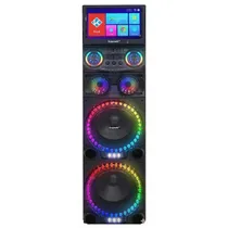 Alto Falante Ecopower EP-1907 12" BT/ USB/ Aux/ FM/ Microfone/ Recarregável