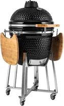 Churrasqueira de Cerâmica Auplex Kamado Ceramic Grill 21" - Preto