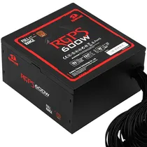 Fonte de Alimentação para PC Redragon RGPS-600W 600 Watts 80 Plus Bronze - Preta